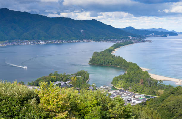 istock Sunny day at Amanohashidate in Japan. 1997709152