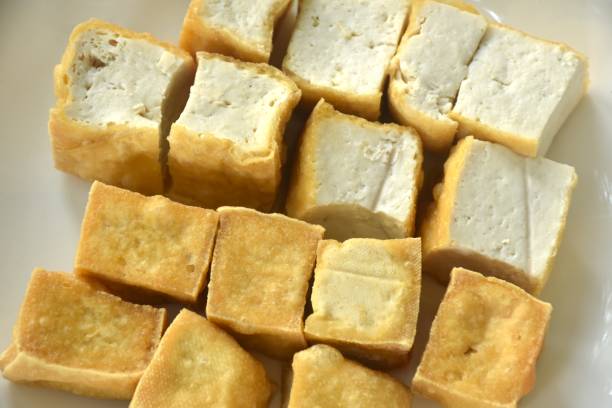 istock deep fried tofu dipping with sweet crushed bean sauce 1997715143