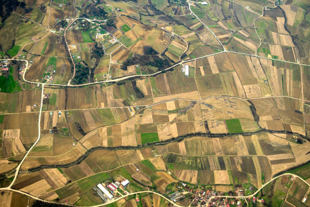istock Beautiful airplane view nature 1997719494