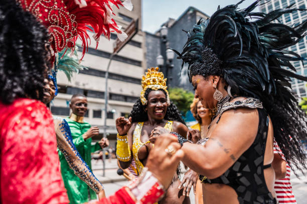 istock People having fun at a street carnival party 1997768097