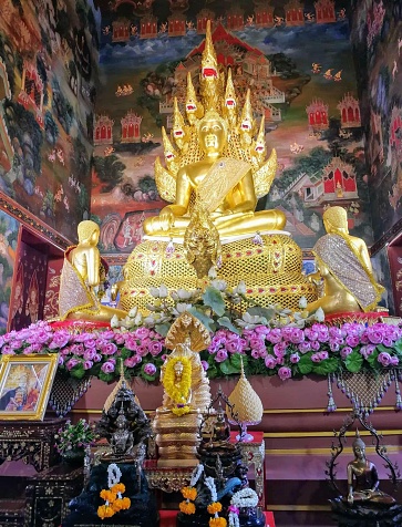 Wat Chulamanee. Amphawa, Thailand.