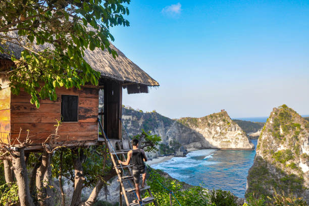 istock Solo Traveler Man Discovering Indonesia Nature 1997921335
