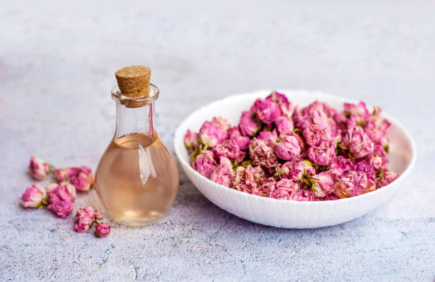 istock Rose flowers  essential oil 1997960838