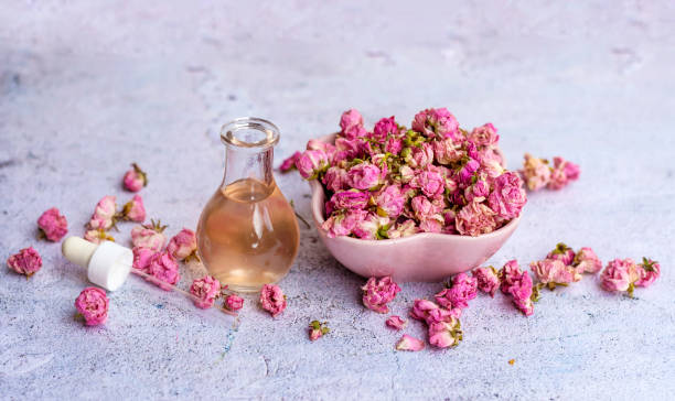istock Rose flowers  essential oil 1997960847