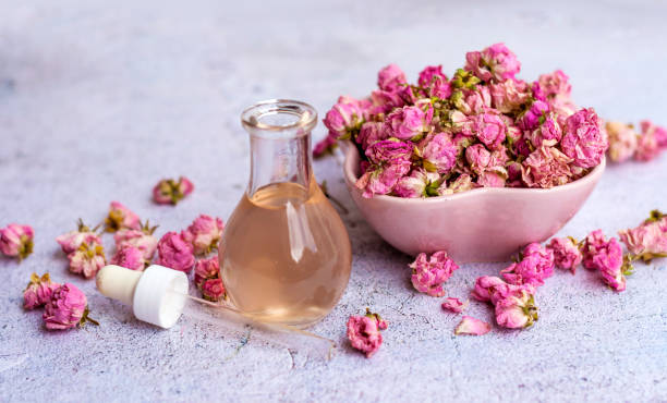 istock Rose flowers  essential oil 1997961364