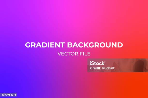 Vector Gradient Background Vector Gradient Background Stock Illustration - Download Image Now ...