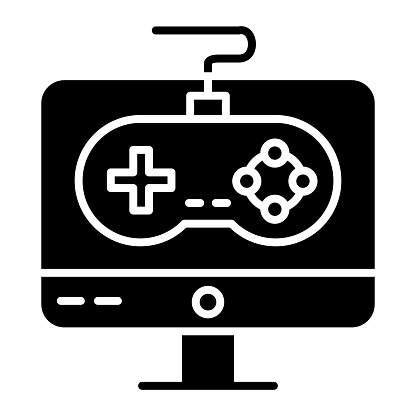 Game Console icon vector image. Can be used for Technology.