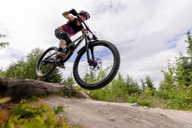 istock Exploring Remote Trails on a Mountain Bike 1998044380