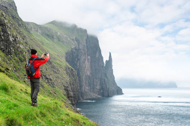 istock Trollkonufingur Viewpoint Hike on Faroe Islands 1998051792