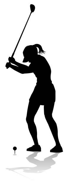 istock Golfer Golf Sports Person Silhouette 1998121884