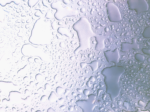 Rain drops on a black background. The background can be remove using a blending mode like screen.
