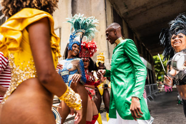 istock People having fun and dancing at a street carnival party 1998208919