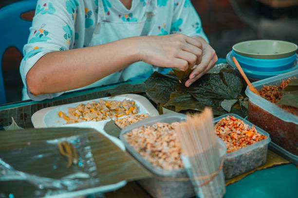 street food sold on the streets of Thailand