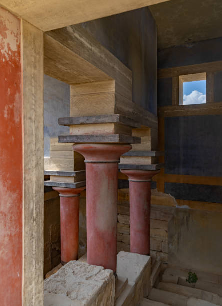 A picture of the North Lustral Basin at the Knossos Palace.