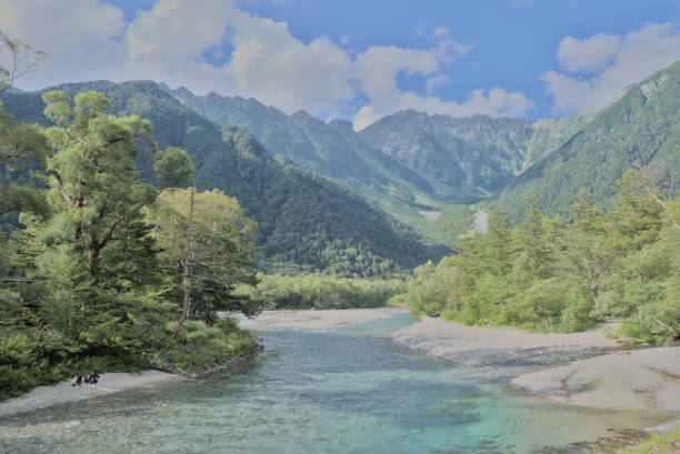 istock Kamikochi valley with clear river 1998291367