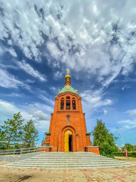 Photo of The Orthodox Church in the Russian village