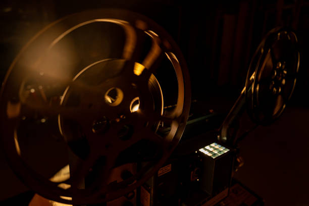 istock Old film cinema projector Reel 1998319311