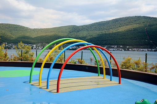 Children water park playground