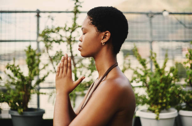 istock Serene Woman Finding Harmony Through Meditation 1998379852