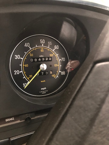 80’s speedometer