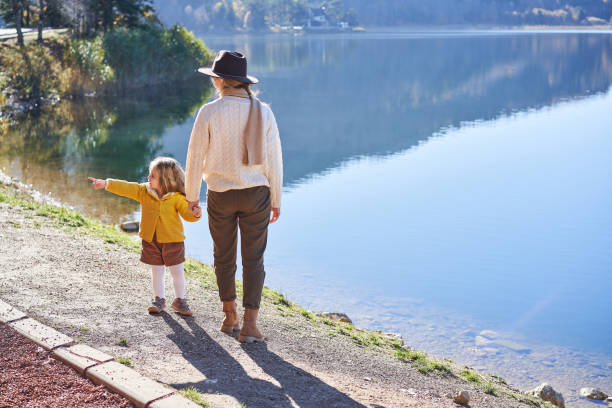 istock Young mother with a small daughter 1998521880