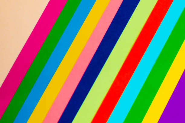 Beautiful colorful cotton string background