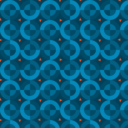Abstract 2d Geometric Pattern Geometric Background Loop Circle Round ...