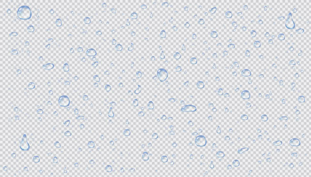 ilustrații de stoc cu fundalul picăturilor transparente. condensați sticla în textura macro. - picătură