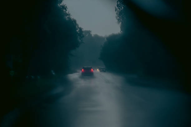 istock Rain and country road 1998618878