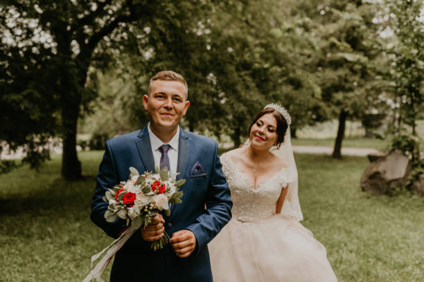 istock first meeting newlyweds groom wait sees bride 1998619394