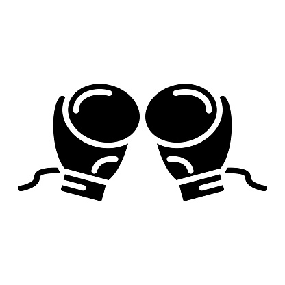 Boxing Gloves icon vector image. Can be used for Sports.