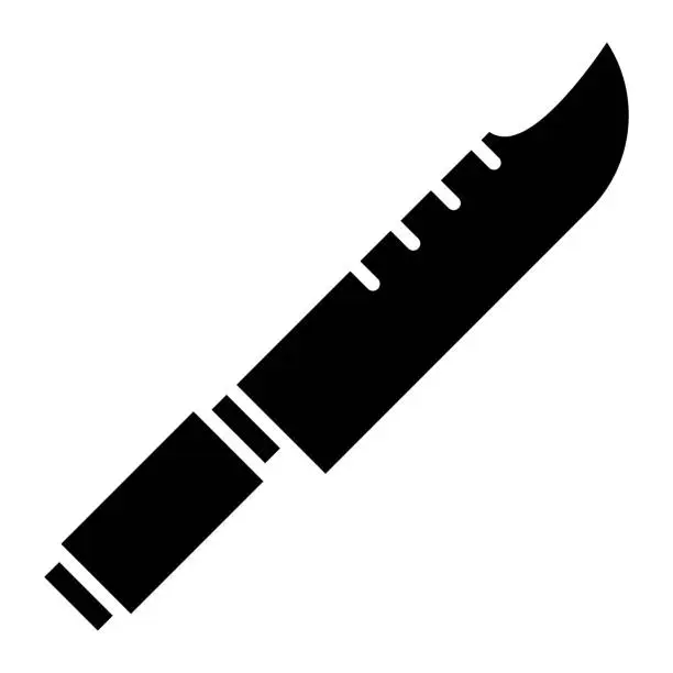 Vector illustration of Wild Knife Icon