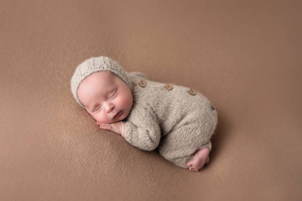 istock Newborn baby boy sleeping 1998807822