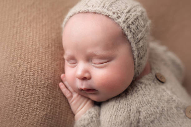 istock Newborn baby boy sleeping 1998807830