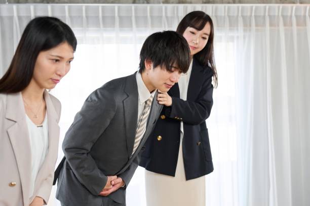 istock Business people conducting etiquette training 1998881043