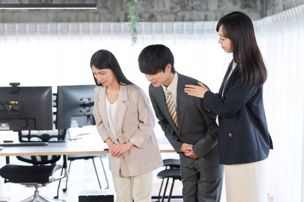 istock Business people conducting etiquette training 1998881045