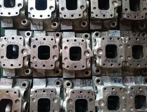 Pattern developed from storage of cylinder heads