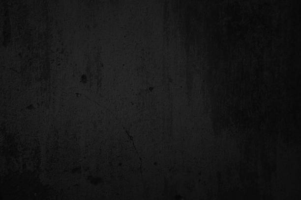 istock Black dark concrete wall background. Pattern board cement texture grunge dirty scratched for show anthracite promote product urban floor and abstract paper design element decor. Blackboard blank. 1998899069