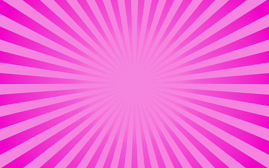 Pink beam of light switches back and forth like an advertisement. Wallpaper shows announcements. Pink Backdrop pop art For comic. Cartoon funny retro pattern strip mock up. 3D rendering