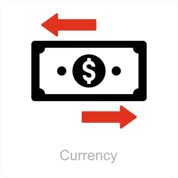 Vector illustration of currency