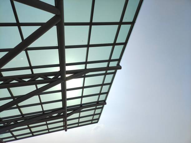 istock Exterior view of a modern public building 1999538334