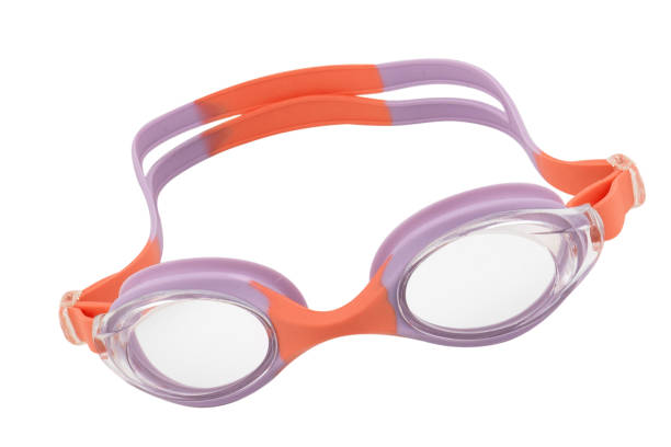 istock Swim optical goggles isolated on white background. Swimming protective glasses isolated. 1999601053
