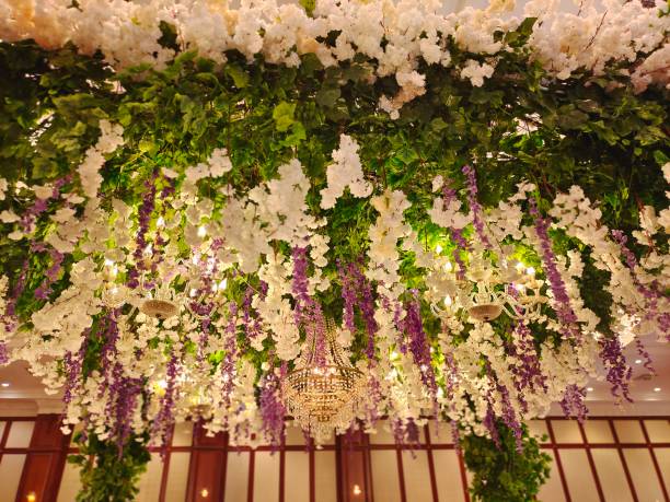 istock The hall decoration of a wedding event 1999601570