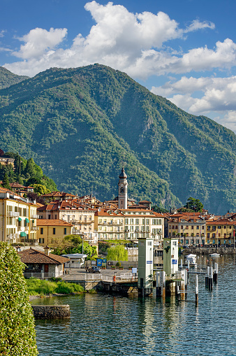Village of Menaggio at Lake Como,Lombardy,Italy