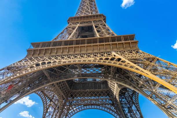 istock Low angle view of the Eiffel Tower in Paris 1999667237