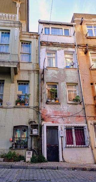 istock İstanbul Balat. Old colorful house, 1999792144