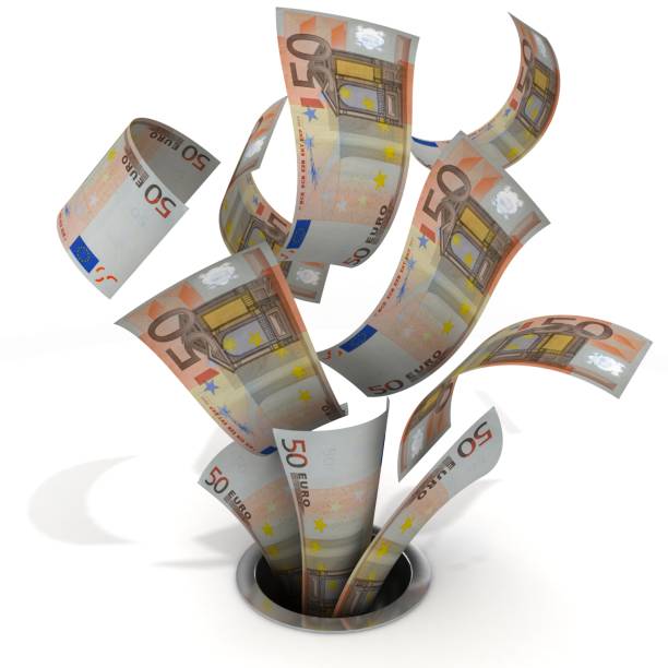 istock Euro falling money finance crisis 1999800371