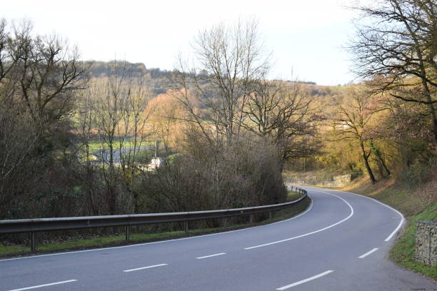 istock autumn road in Luxembourg 1999863100