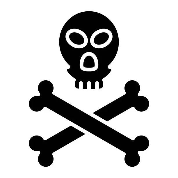 Vector illustration of Jolly Roger Icon