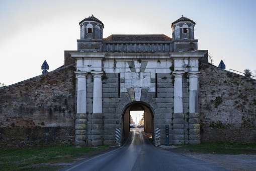 Palmanova - Friuli Venezia Giulia - Italy one of three main Entrance Gates